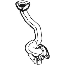 Tuyau d'échappement Pour Peugeot 106 I II Van - Citroën