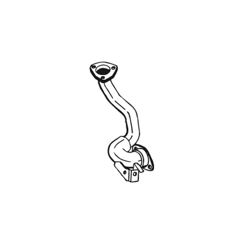 Tuyau d'échappement Pour Peugeot 106 I II Van - Citroën