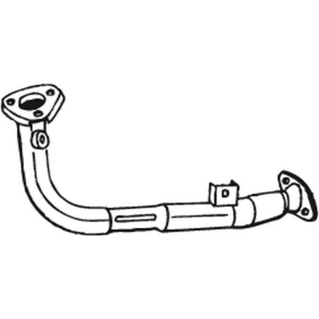 Tuyau d'échappement Pour Peugeot 106 I II Van - Citroën