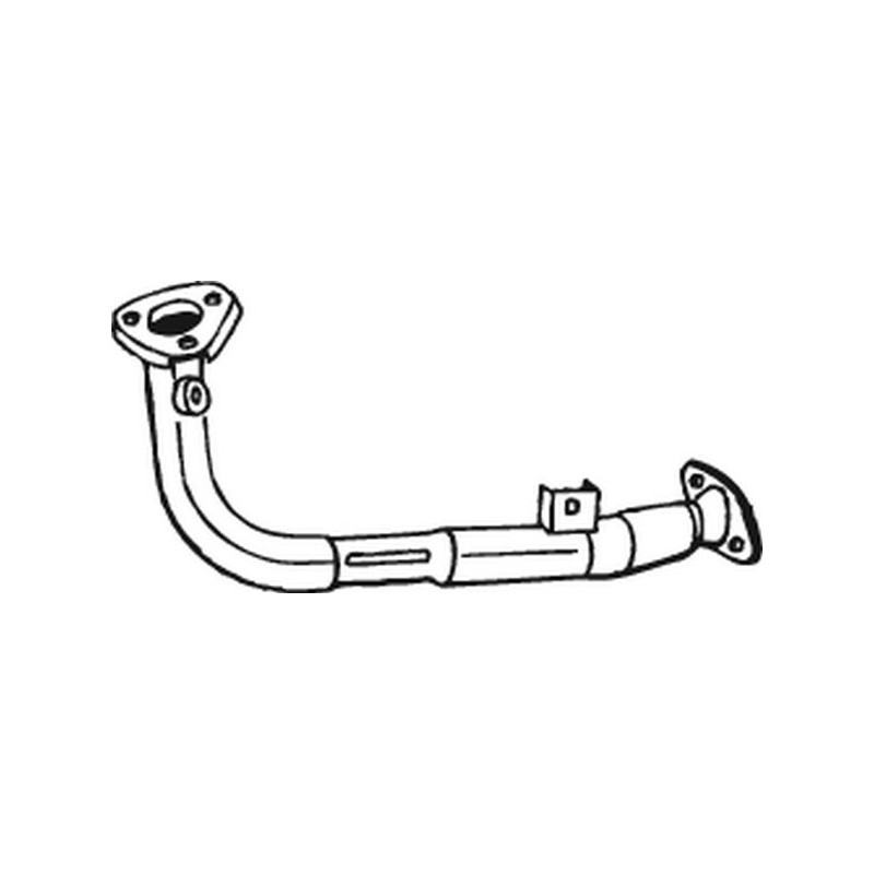 Tuyau d'échappement Pour Peugeot 106 I II Van - Citroën