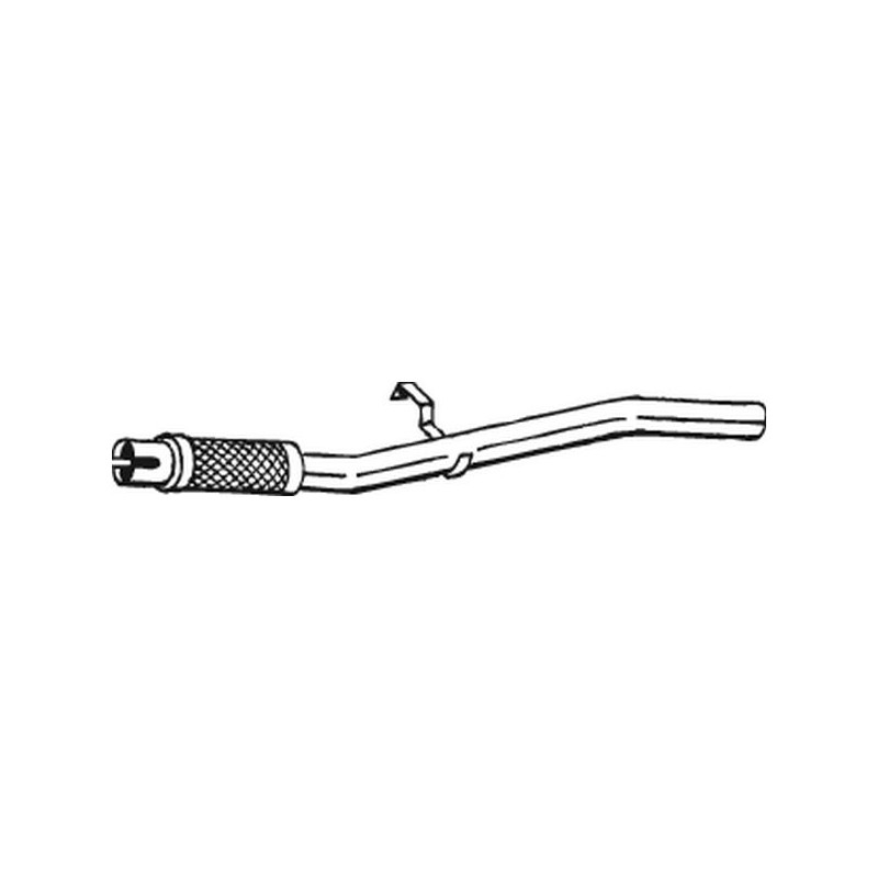 Tuyau d'échappement Pour Fiat Seicento/600 - 46779640
