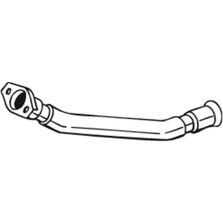 Tuyau d'échappement Pour Peugeot 206 1705Z7