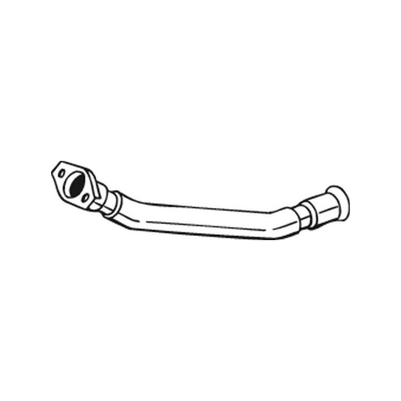 Tuyau d'échappement Pour Peugeot 206 1705Z7