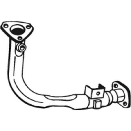 Tuyau d'échappement Pour Peugeot 106 I II Van - Citroën