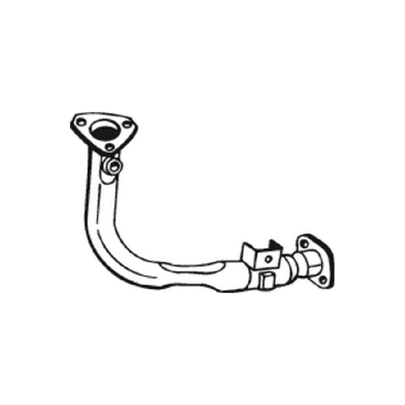 Tuyau d'échappement Pour Peugeot 106 I II Van - Citroën