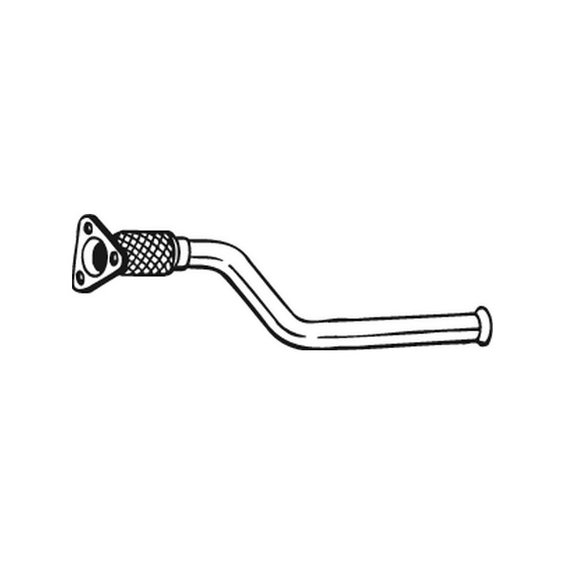 Tuyau d'échappement Pour Renault Opel Nissan Vauxhall 4417152 93854306