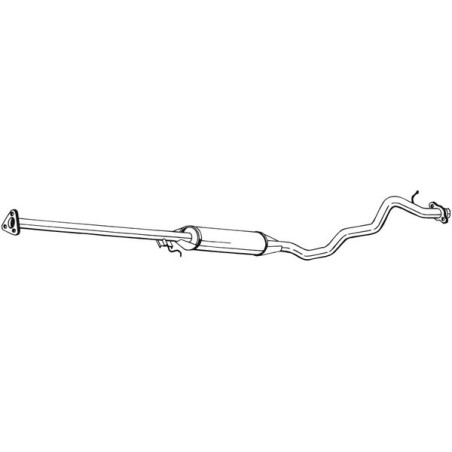 Silencieux d'échappement Central Pour Honda CR-V I 18220S10A02 18220S10A03