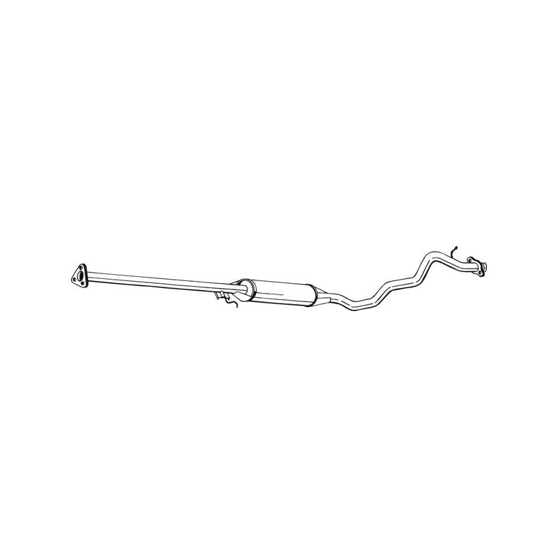 Silencieux d'échappement Central Pour Honda CR-V I 18220S10A02 18220S10A03