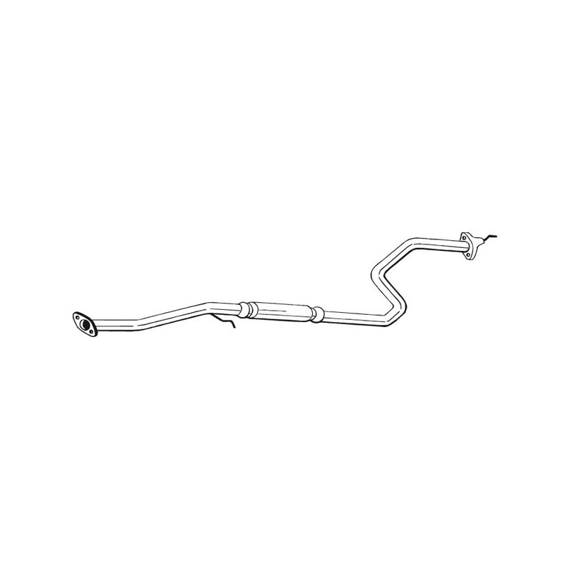 Silencieux d'échappement Central Pour Honda 18220S01E11 18220S04E11