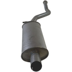 Silencieux d'échappement Central Pour Peugeot 206 CC 1705FK 1717FL