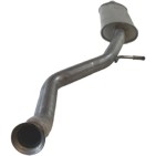 Silencieux d'échappement Central Pour Peugeot 206 CC 1705FK 1717FL