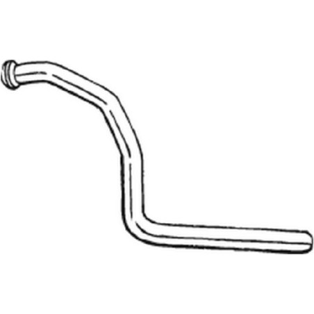 Tuyau d'échappement Pour Citroën 2 CV Acadiane AMI Dyane Mehari 5429093