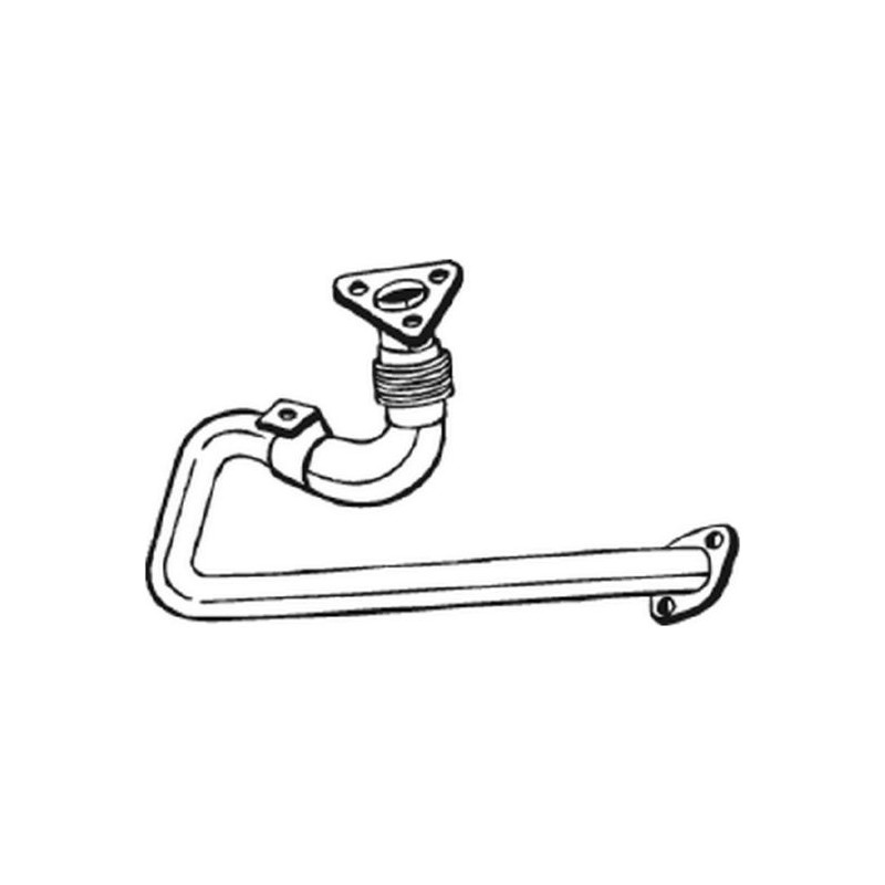 Tuyau d'échappement Pour Toyota Land Cruiser 1740154050