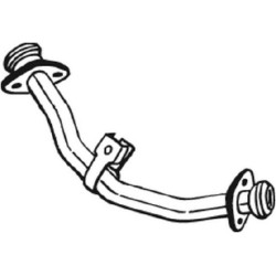 Tuyau d'échappement Pour Mitsubishi Pajero I Canvas Top II MB611506