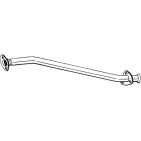 Tuyau d'échappement Pour Peugeot Fiat Citroën 170573 1309860080 170578
