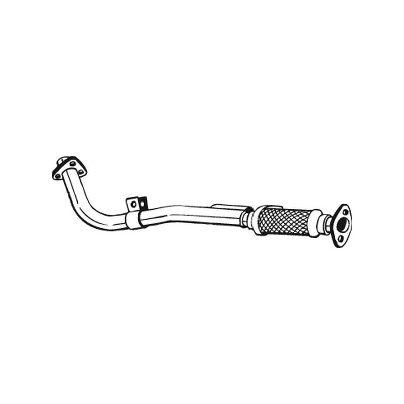 Tuyau d'échappement Pour Nissan Patrol GR IV 2001022J02 2001022J10 2001022J12