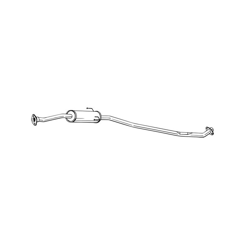 Silencieux d'échappement Central Pour Toyota RAV 4 II 1742028050