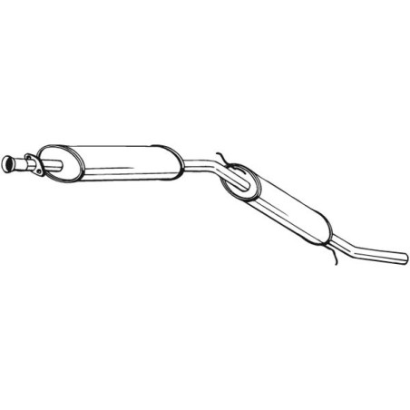 Silencieux d'échappement Arrière Pour Rover Mini WCE10172 WCE103370