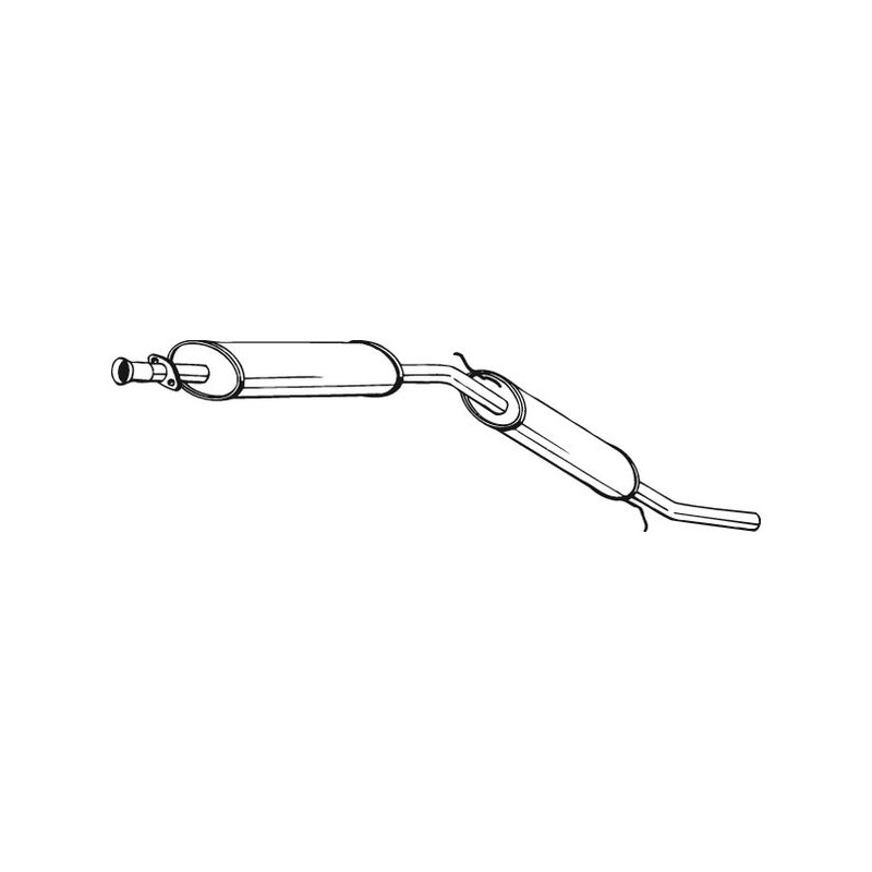 Silencieux d'échappement Arrière Pour Rover Mini WCE10172 WCE103370