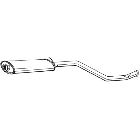 Silencieux d'échappement Central Pour Peugeot 306 Citroën Xsara