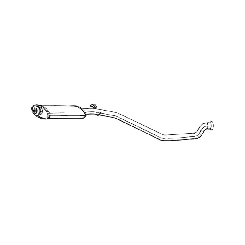 Silencieux d'échappement Central Pour Peugeot 306 171729