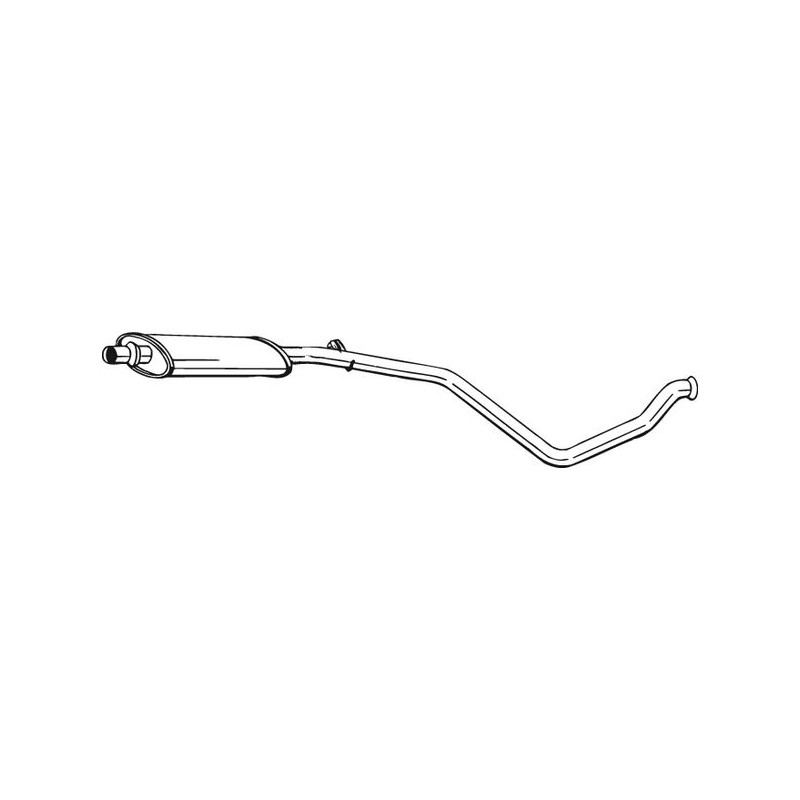 Silencieux d'échappement Central Pour Peugeot 306 171737 171748