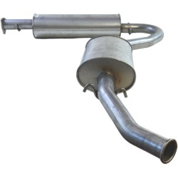 Silencieux d'échappement Arrière Pour Peugeot Fiat Citroën 1726PJ 1309893080