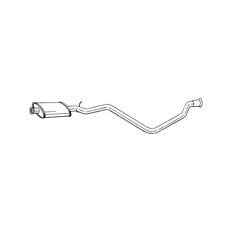 Silencieux d'échappement Central Pour Peugeot 405 I II 172184 172866