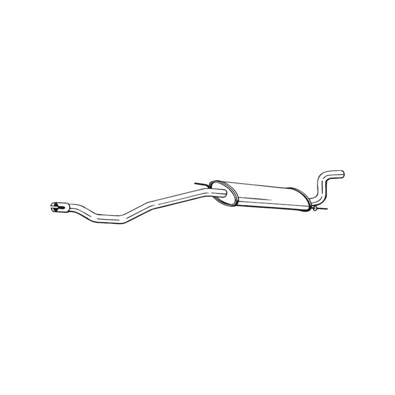Silencieux d'échappement Arrière Pour VW California T4 Camper 028253609B