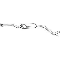 Silencieux d'échappement Central Pour Ford Mondeo I A Trois Volumes II 1041169