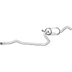 Silencieux d'échappement Central Pour Ford 6189447 6872592 6990381 6990383