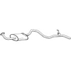 Silencieux d'échappement Arrière Pour Toyota Land Cruiser 1743054840