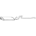 Silencieux d'échappement Arrière Pour Jeep Cherokee 52003956 52019133