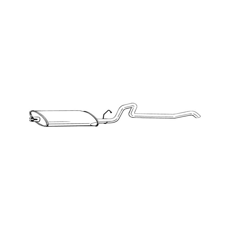 Silencieux d'échappement Arrière Pour Jeep Cherokee 52003956 52019133