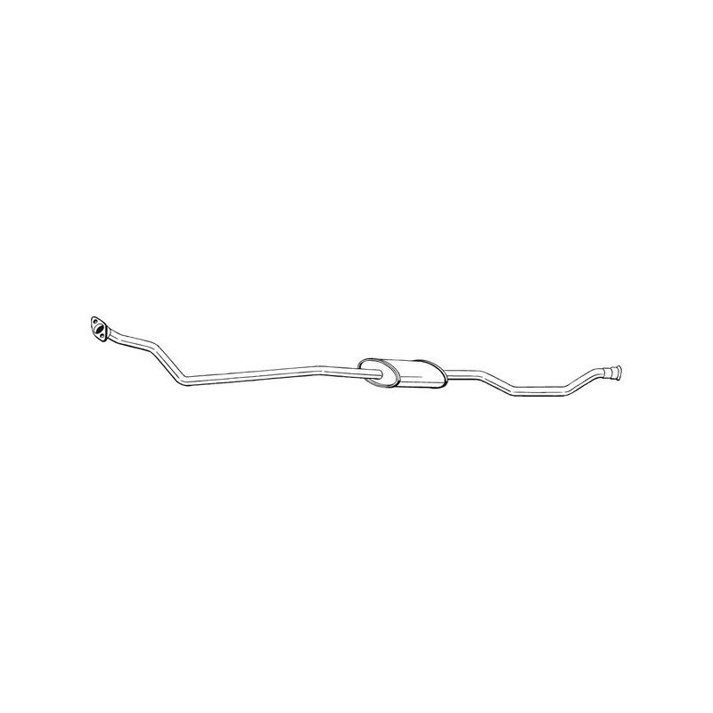 Silencieux d'échappement Avant Pour Citroën Xantia 170557