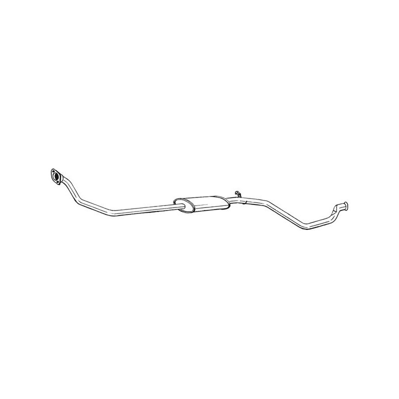 Silencieux d'échappement Avant Pour Peugeot 306 - 170560