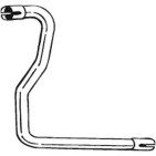 Tuyau d'échappement Pour Renault 4 6 7700515611