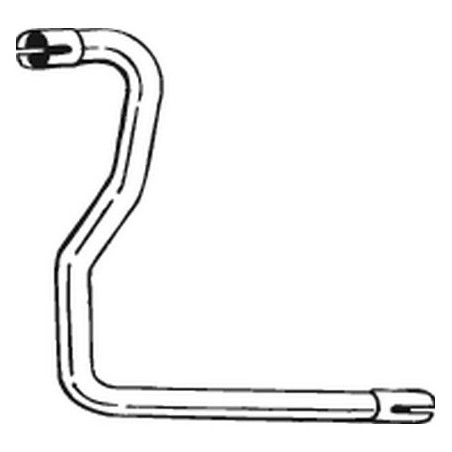 Tuyau d'échappement Pour Renault 4 6 7700515611