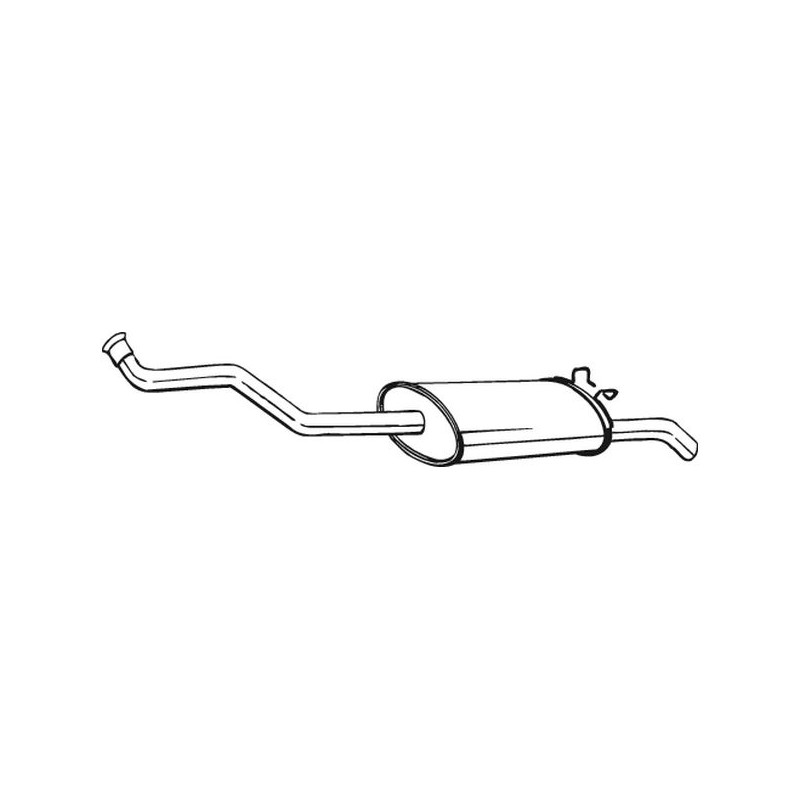 Silencieux d'échappement Arrière Pour Renault 19 I 7700800521 7700842935