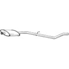 Silencieux d'échappement Central Pour Peugeot 205 I II 172823