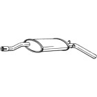 Silencieux d'échappement Arrière Pour Renault 5000389928 5000390253