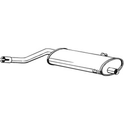 Silencieux d'échappement Central Pour Saab 900 I Combi 8822280 9349192