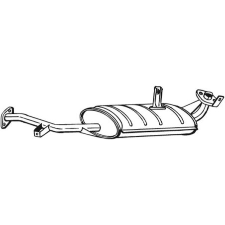 Silencieux d'échappement Central Pour Suzuki Vitara Cabrio 1430060A00