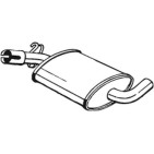 Silencieux d'échappement Central Pour VW Golf II Jetta 191253409AD 191253409AS
