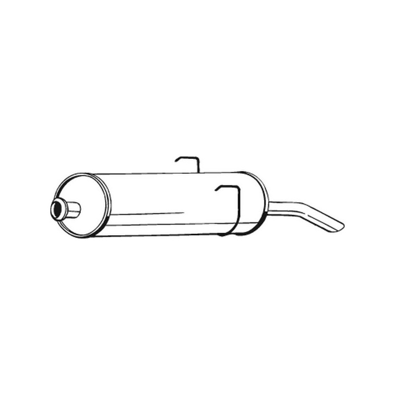 Silencieux d'échappement Arrière Pour Peugeot 405 I 172624 172625 172659