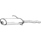 Silencieux d'échappement Arrière Pour Peugeot 172635 172665 1726X1