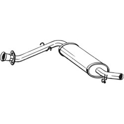 Silencieux d'échappement Avant Pour Renault 25 7700752517 7700780032