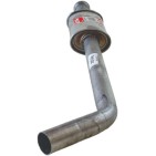 Silencieux d'échappement Central Pour Renault Megane I Classic 7700422936