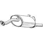 Silencieux d'échappement Arrière Pour Honda CRX III 18030SR2J40 18031SR2506