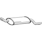Silencieux d'échappement Arrière Pour Opel Combo Camionnette/Monospace